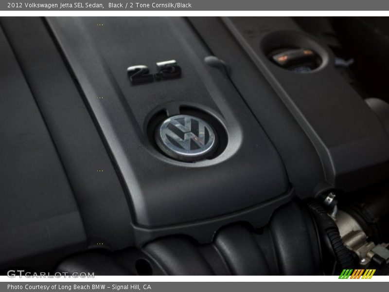 Black / 2 Tone Cornsilk/Black 2012 Volkswagen Jetta SEL Sedan