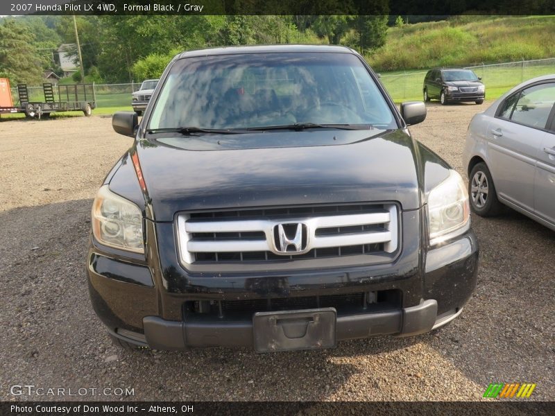 Formal Black / Gray 2007 Honda Pilot LX 4WD