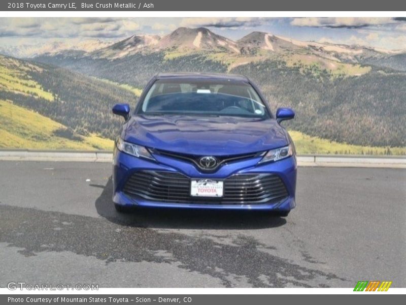 Blue Crush Metallic / Ash 2018 Toyota Camry LE