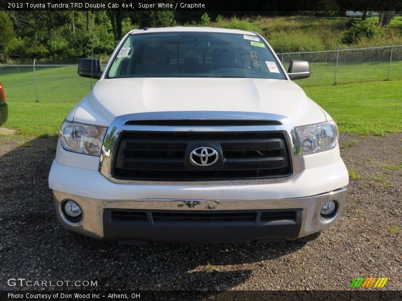 Super White / Graphite 2013 Toyota Tundra TRD Double Cab 4x4