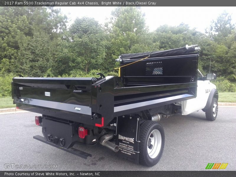 Bright White / Black/Diesel Gray 2017 Ram 5500 Tradesman Regular Cab 4x4 Chassis