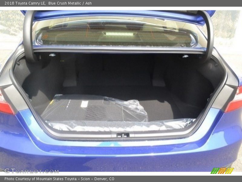Blue Crush Metallic / Ash 2018 Toyota Camry LE