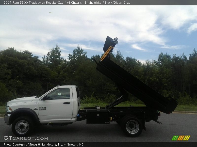 Bright White / Black/Diesel Gray 2017 Ram 5500 Tradesman Regular Cab 4x4 Chassis