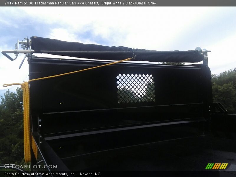 Bright White / Black/Diesel Gray 2017 Ram 5500 Tradesman Regular Cab 4x4 Chassis