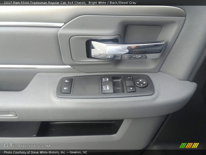 Bright White / Black/Diesel Gray 2017 Ram 5500 Tradesman Regular Cab 4x4 Chassis