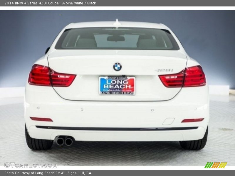 Alpine White / Black 2014 BMW 4 Series 428i Coupe