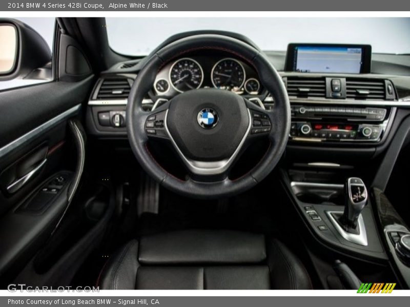 Alpine White / Black 2014 BMW 4 Series 428i Coupe