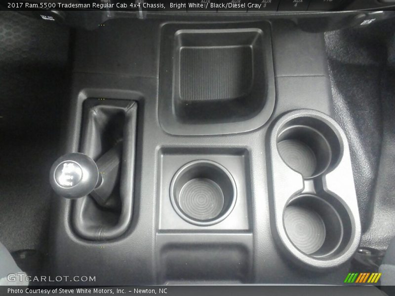 Bright White / Black/Diesel Gray 2017 Ram 5500 Tradesman Regular Cab 4x4 Chassis