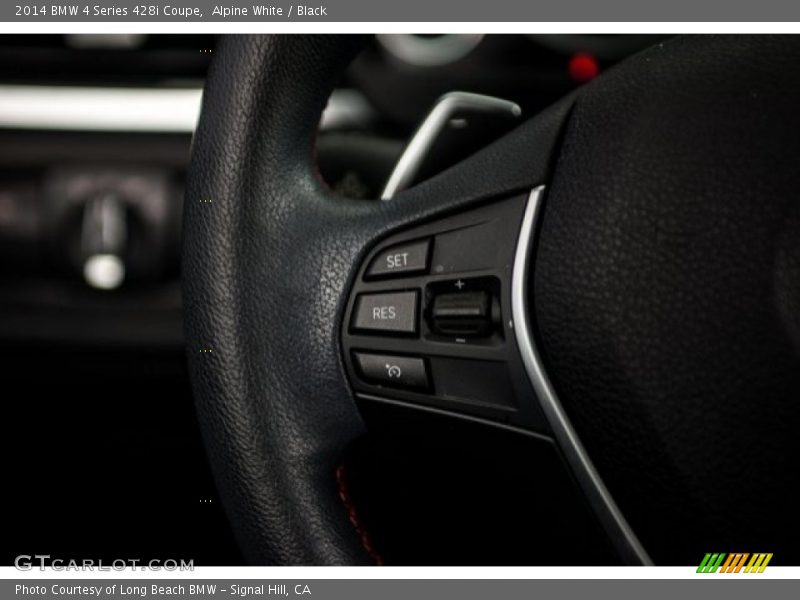 Alpine White / Black 2014 BMW 4 Series 428i Coupe