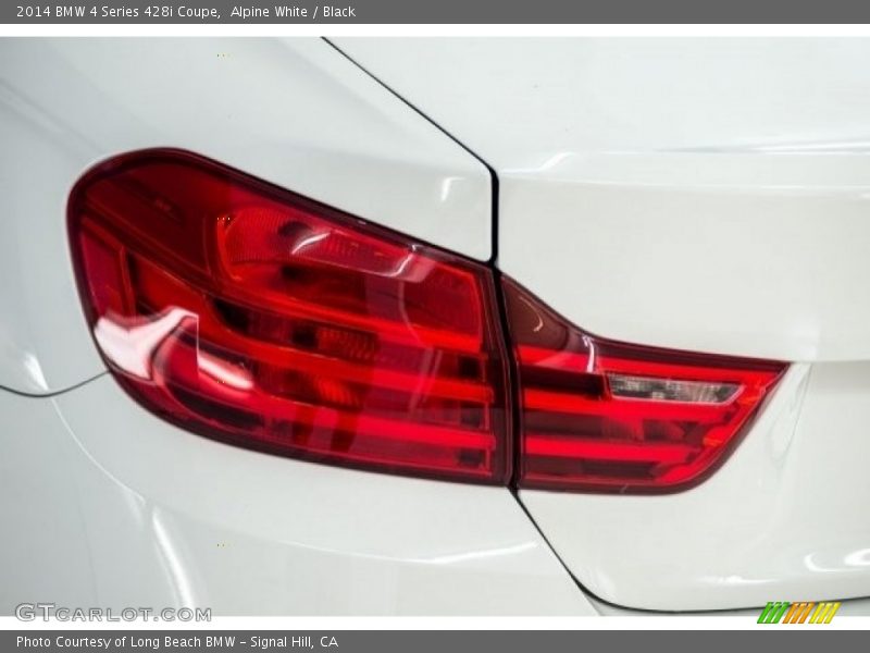 Alpine White / Black 2014 BMW 4 Series 428i Coupe