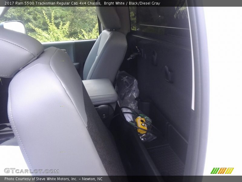Bright White / Black/Diesel Gray 2017 Ram 5500 Tradesman Regular Cab 4x4 Chassis