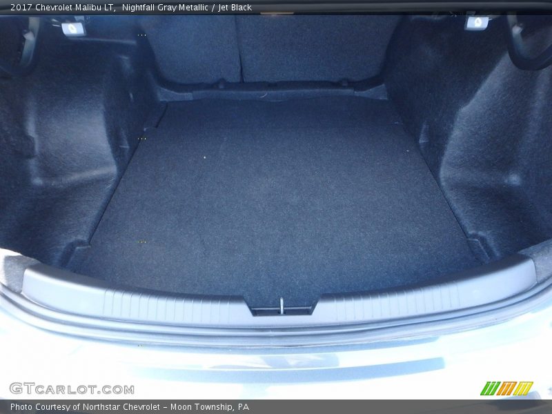 Nightfall Gray Metallic / Jet Black 2017 Chevrolet Malibu LT