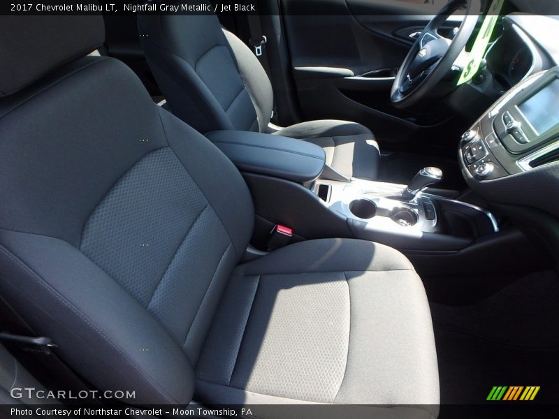 Nightfall Gray Metallic / Jet Black 2017 Chevrolet Malibu LT
