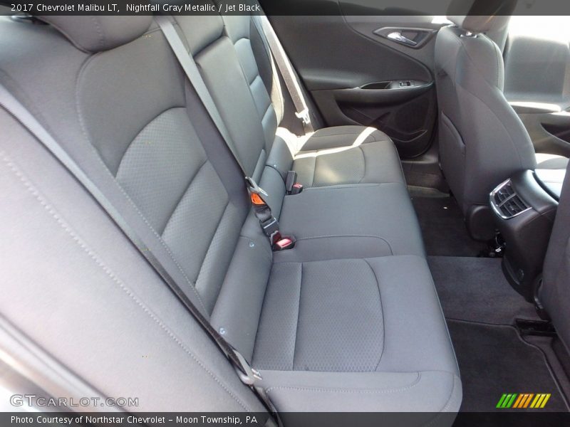 Nightfall Gray Metallic / Jet Black 2017 Chevrolet Malibu LT