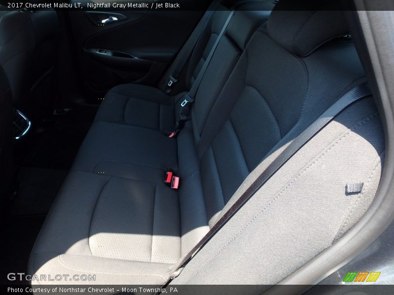 Nightfall Gray Metallic / Jet Black 2017 Chevrolet Malibu LT