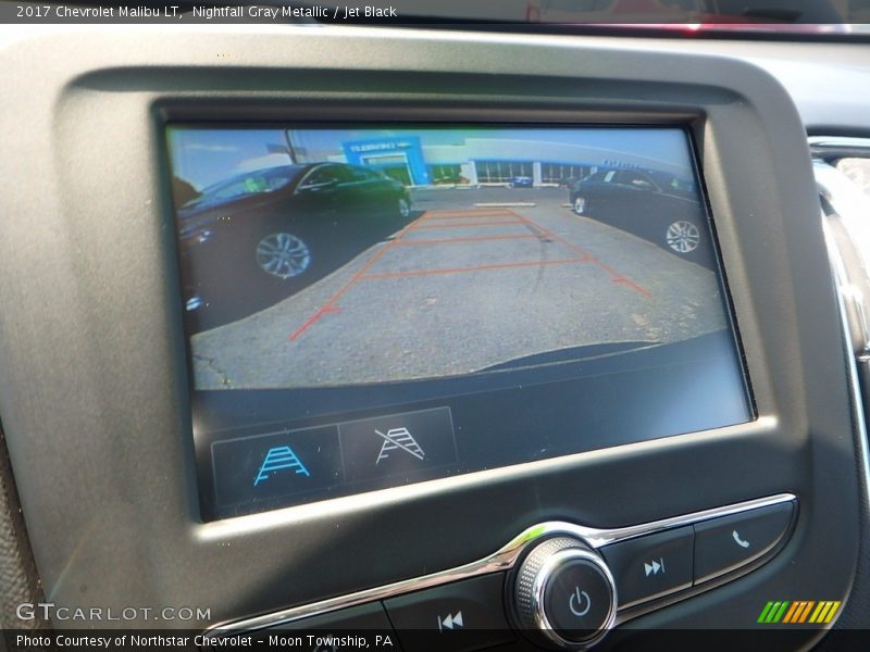 Nightfall Gray Metallic / Jet Black 2017 Chevrolet Malibu LT