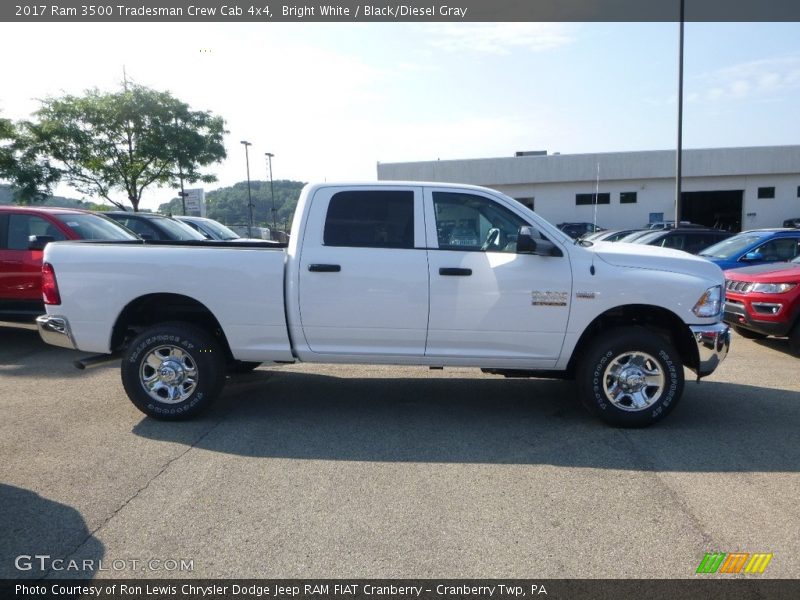 Bright White / Black/Diesel Gray 2017 Ram 3500 Tradesman Crew Cab 4x4