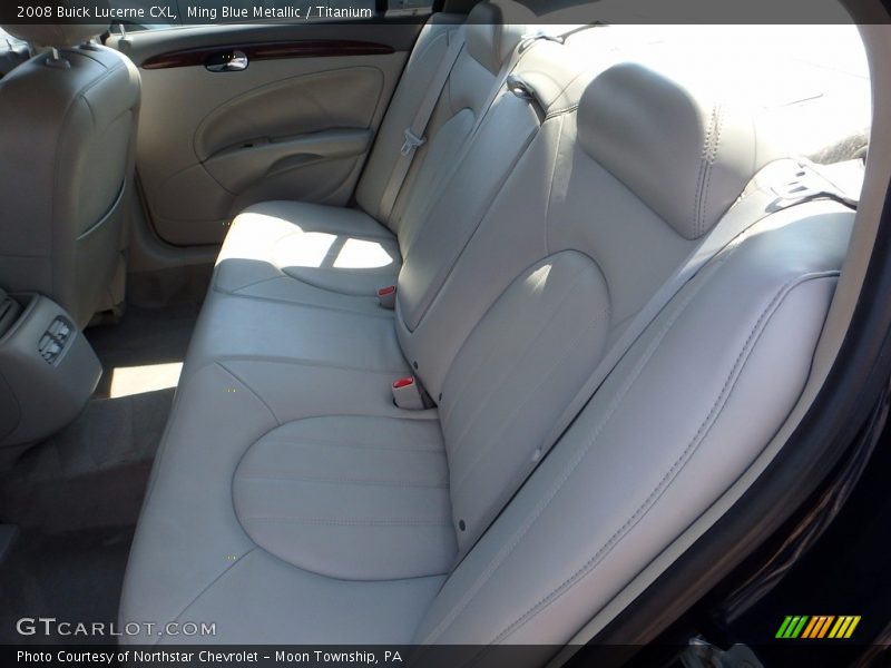 Ming Blue Metallic / Titanium 2008 Buick Lucerne CXL