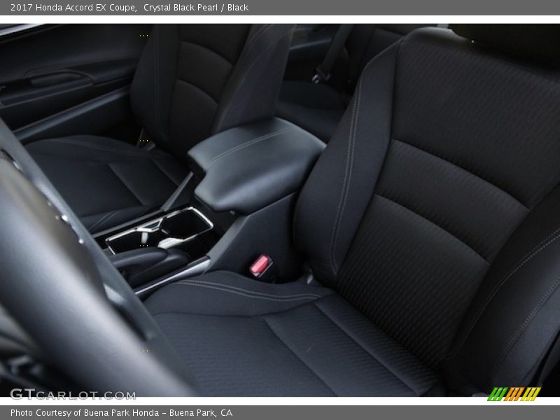 Crystal Black Pearl / Black 2017 Honda Accord EX Coupe