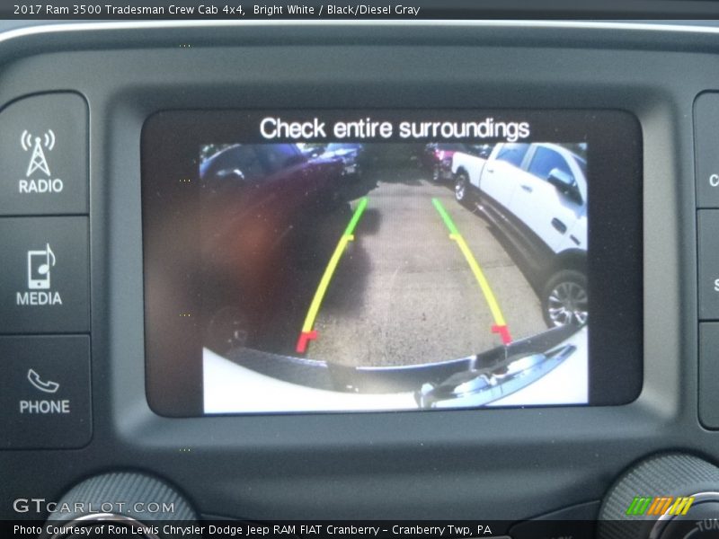 Bright White / Black/Diesel Gray 2017 Ram 3500 Tradesman Crew Cab 4x4