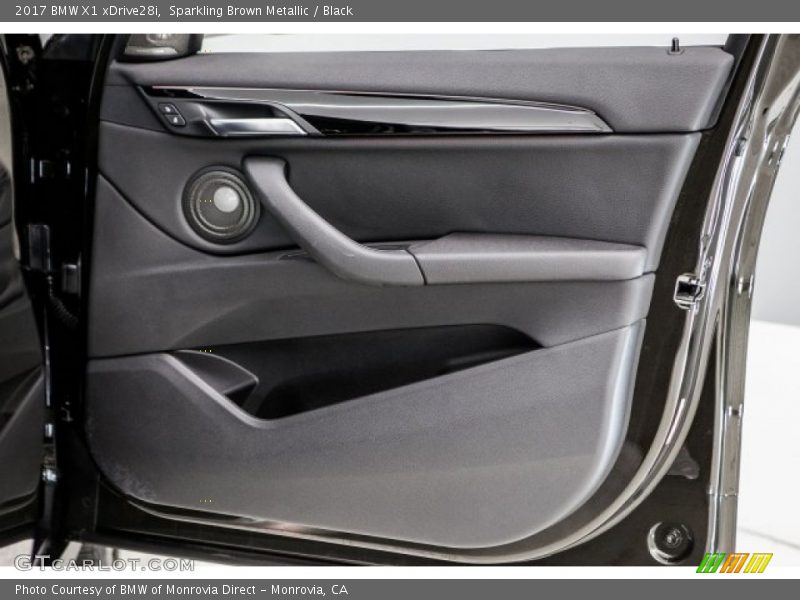 Sparkling Brown Metallic / Black 2017 BMW X1 xDrive28i