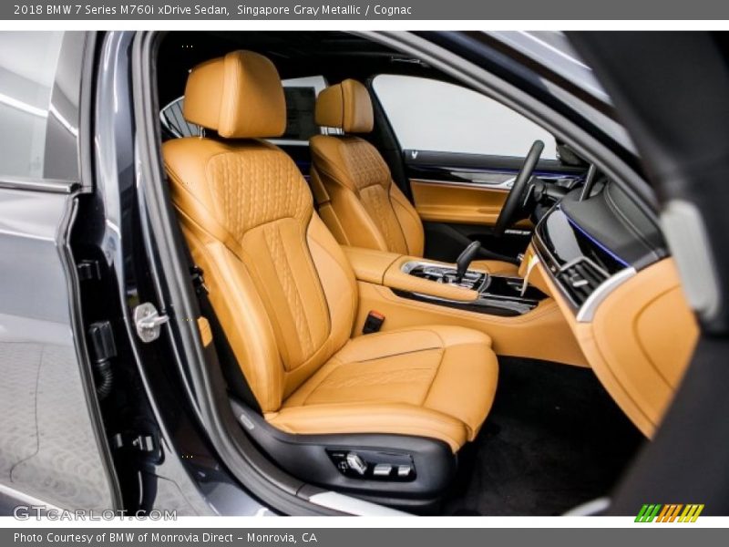  2018 7 Series M760i xDrive Sedan Cognac Interior