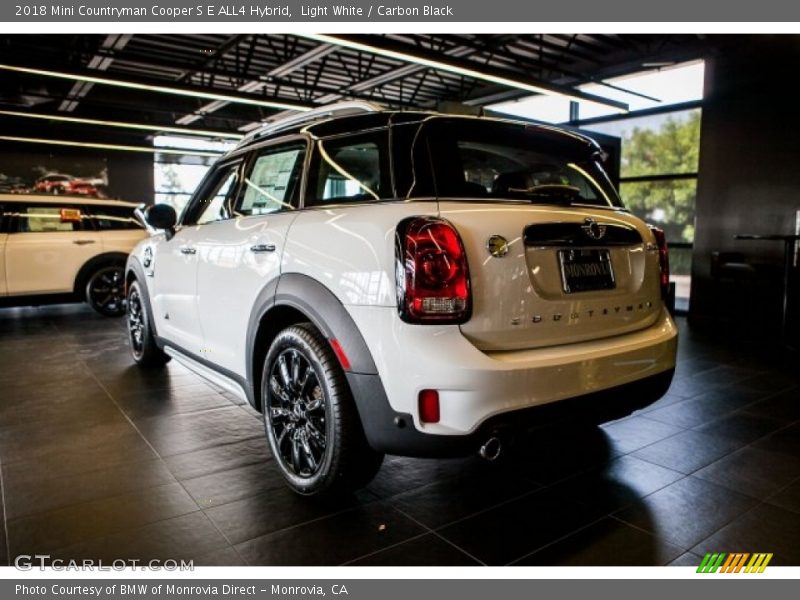 Light White / Carbon Black 2018 Mini Countryman Cooper S E ALL4 Hybrid