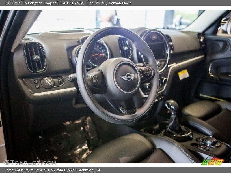 Light White / Carbon Black 2018 Mini Countryman Cooper S E ALL4 Hybrid