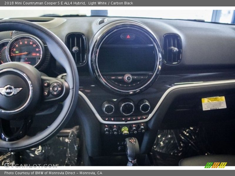 Light White / Carbon Black 2018 Mini Countryman Cooper S E ALL4 Hybrid