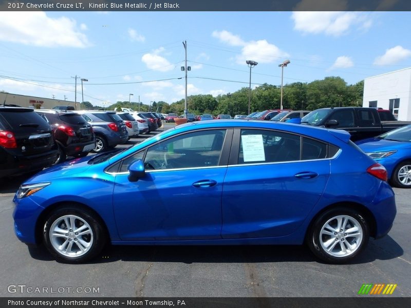 Kinetic Blue Metallic / Jet Black 2017 Chevrolet Cruze LT