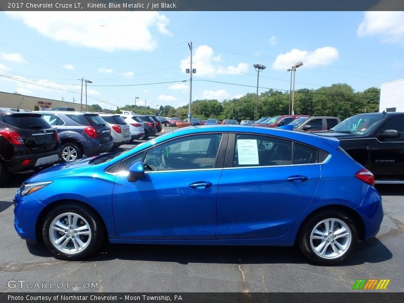 Kinetic Blue Metallic / Jet Black 2017 Chevrolet Cruze LT