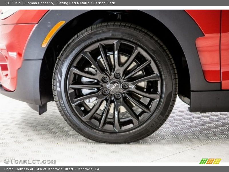 Blazing Red Metallic / Carbon Black 2017 Mini Clubman Cooper S
