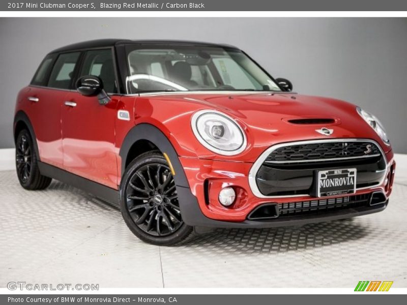 Blazing Red Metallic / Carbon Black 2017 Mini Clubman Cooper S