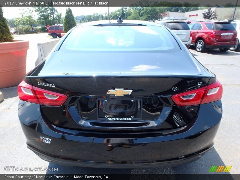 Mosaic Black Metallic / Jet Black 2017 Chevrolet Malibu LT