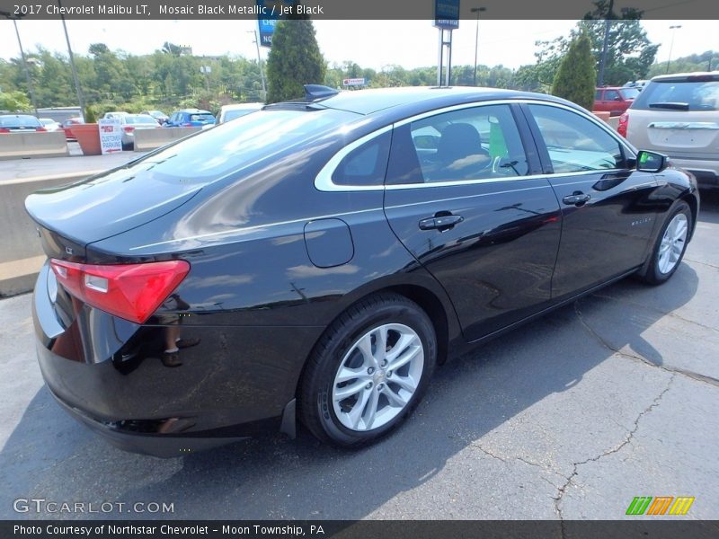 Mosaic Black Metallic / Jet Black 2017 Chevrolet Malibu LT