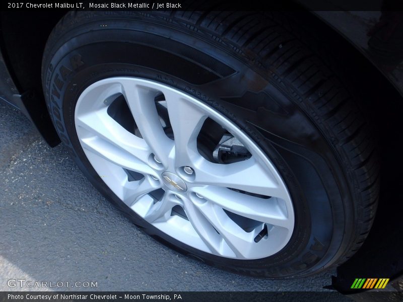 Mosaic Black Metallic / Jet Black 2017 Chevrolet Malibu LT