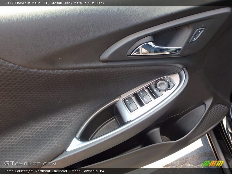 Mosaic Black Metallic / Jet Black 2017 Chevrolet Malibu LT