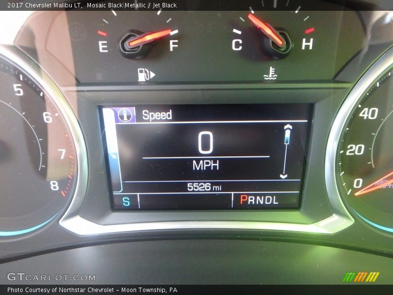 Mosaic Black Metallic / Jet Black 2017 Chevrolet Malibu LT