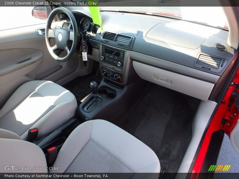 Victory Red / Gray 2006 Chevrolet Cobalt LS Coupe