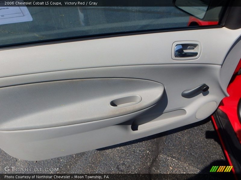 Victory Red / Gray 2006 Chevrolet Cobalt LS Coupe