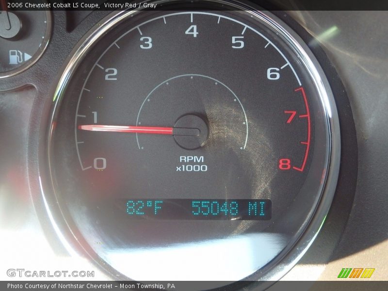 Victory Red / Gray 2006 Chevrolet Cobalt LS Coupe