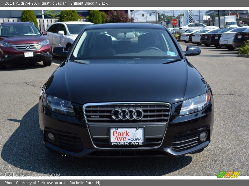 Brilliant Black / Black 2011 Audi A4 2.0T quattro Sedan