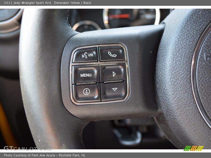 Detonator Yellow / Black 2011 Jeep Wrangler Sport 4x4
