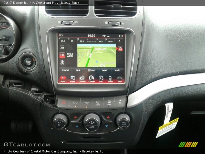 Billet / Black 2017 Dodge Journey Crossroad Plus