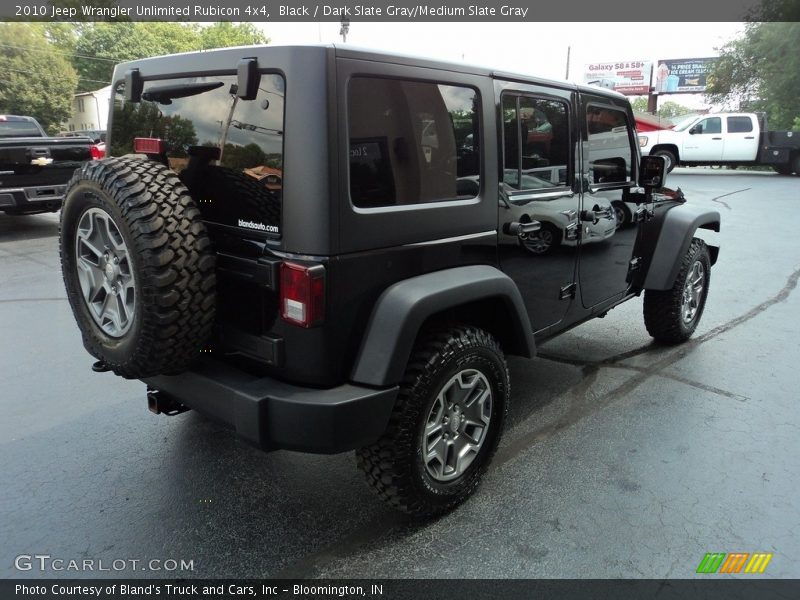 Black / Dark Slate Gray/Medium Slate Gray 2010 Jeep Wrangler Unlimited Rubicon 4x4