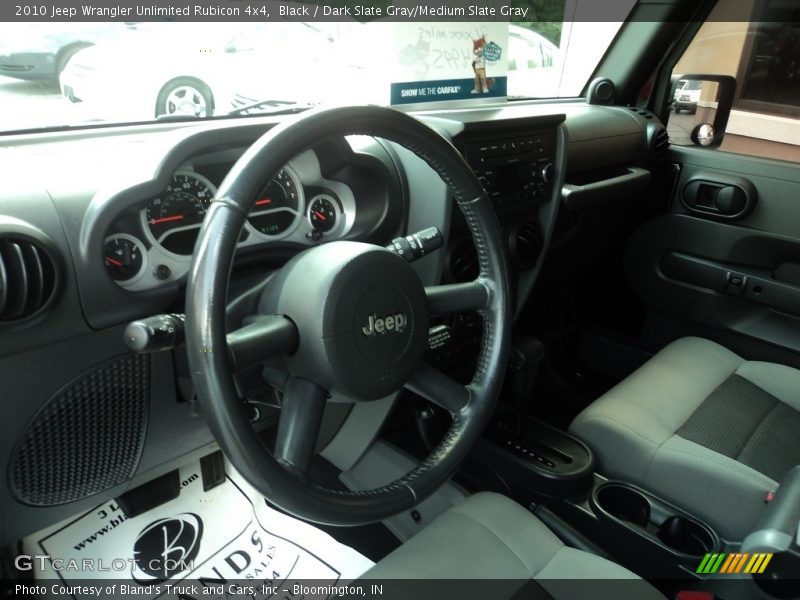 Black / Dark Slate Gray/Medium Slate Gray 2010 Jeep Wrangler Unlimited Rubicon 4x4