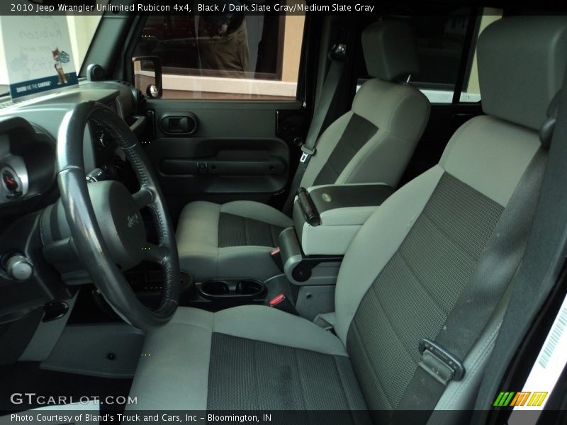 Black / Dark Slate Gray/Medium Slate Gray 2010 Jeep Wrangler Unlimited Rubicon 4x4