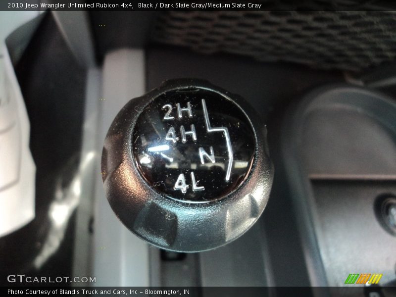 Black / Dark Slate Gray/Medium Slate Gray 2010 Jeep Wrangler Unlimited Rubicon 4x4