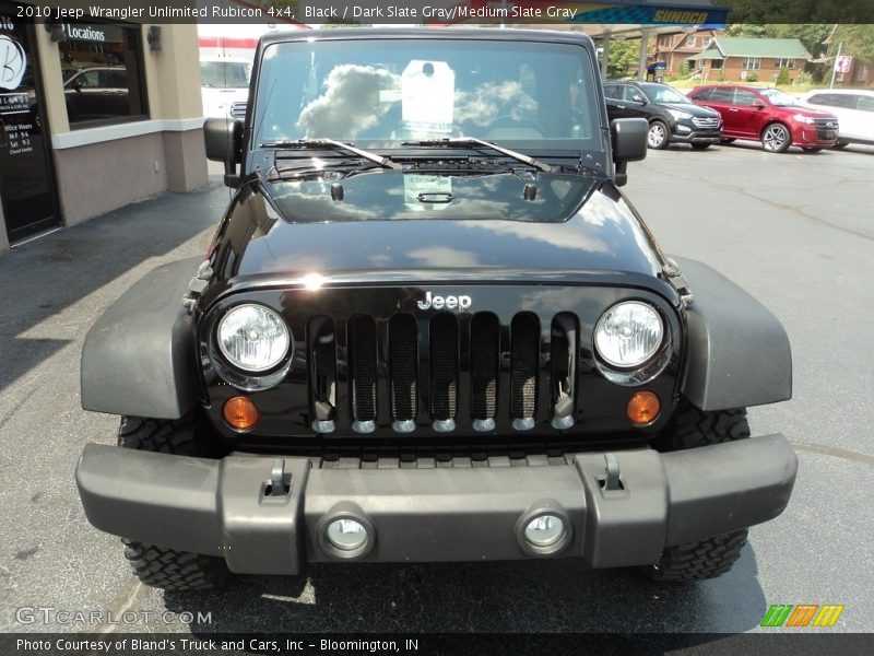 Black / Dark Slate Gray/Medium Slate Gray 2010 Jeep Wrangler Unlimited Rubicon 4x4