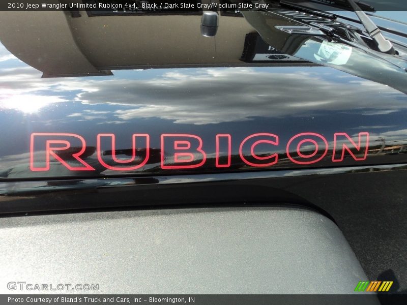 Black / Dark Slate Gray/Medium Slate Gray 2010 Jeep Wrangler Unlimited Rubicon 4x4